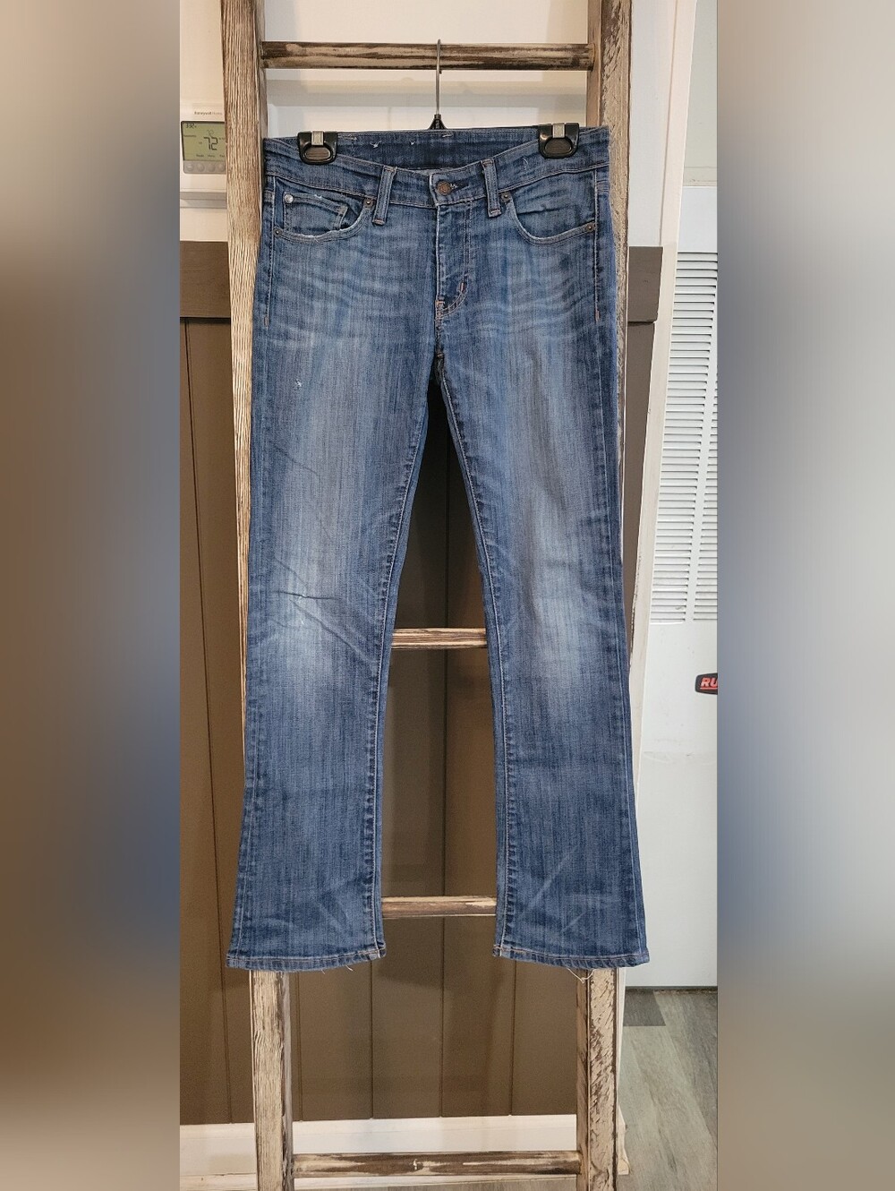 Ralph Lauren Denim And Supply Skinny Boot Classic Women's Blue Denim Jeans